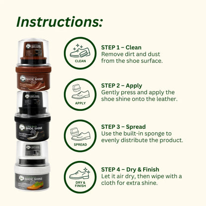 LA SOLE MANILA Shoe Shine with Applicator