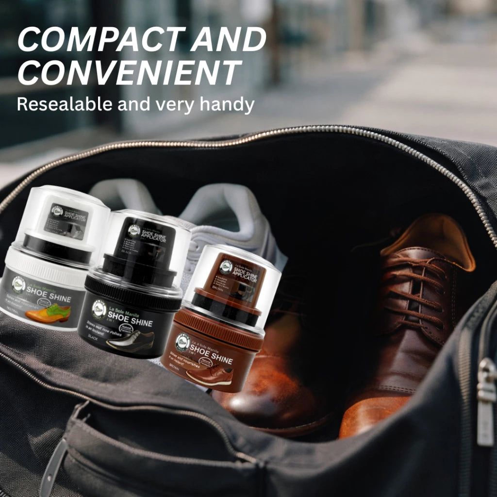 LA SOLE MANILA Shoe Shine with Applicator