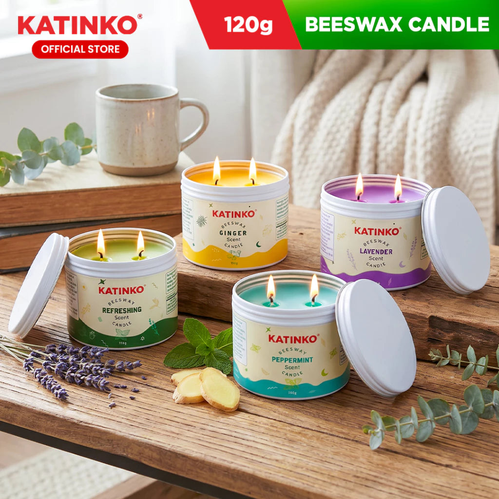 KATINKO Beeswax Scented Candles 120g