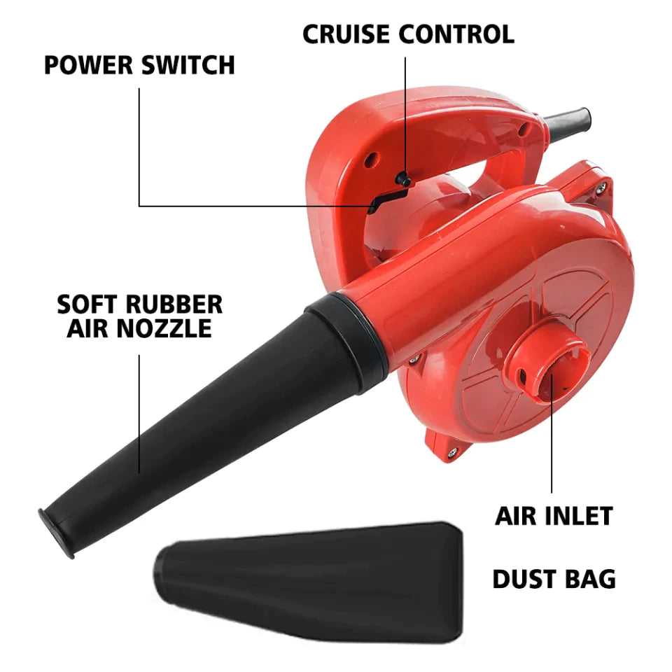 2-in-1 Electric Air Blower and Vacuum Cleaner