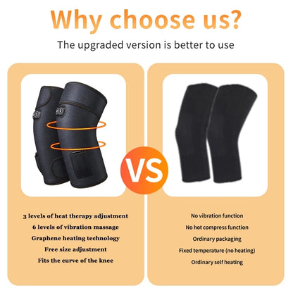 Electric Heating Knee Pad Massager
