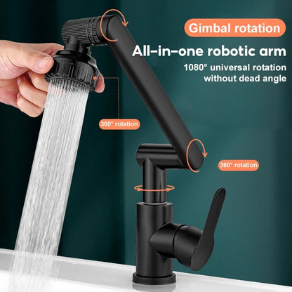 1080° Swivel Stainless Steel Faucet