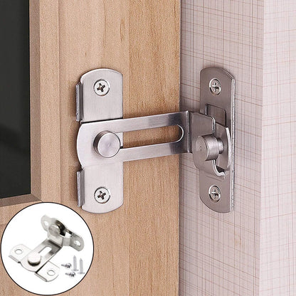 90-Degree Stainless Steel Door Latch