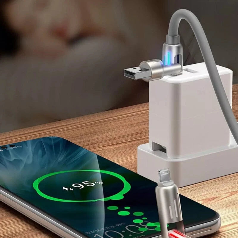 4-in-1 Fast Charging Cable 240W for iPhone and Android