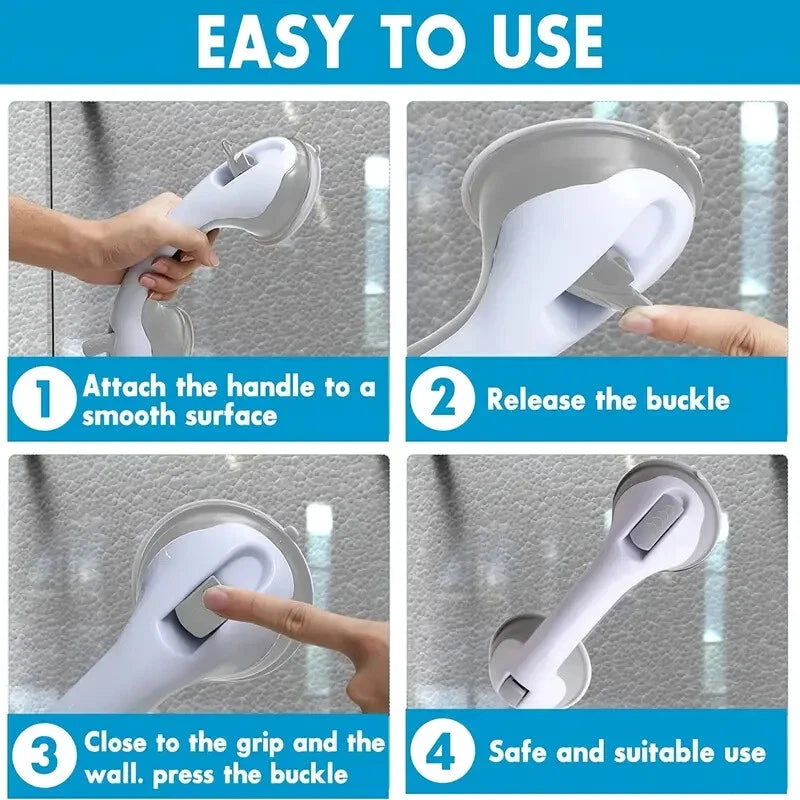 Bathroom Strong Suction Safety Rail Handle
