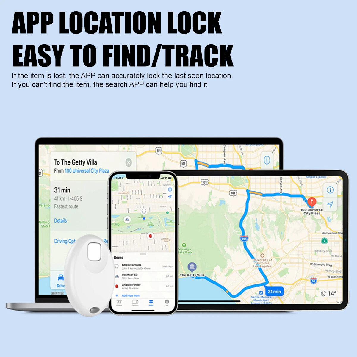 GRTSZ S2 Tag GPS Smart Tracker
