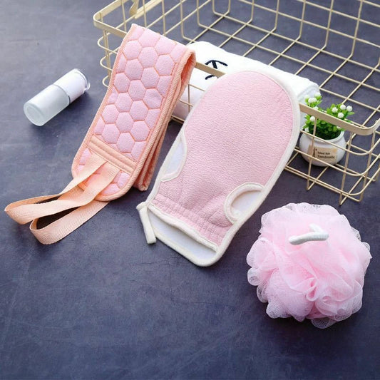 3-Piece Exfoliating Body Scrubber Set