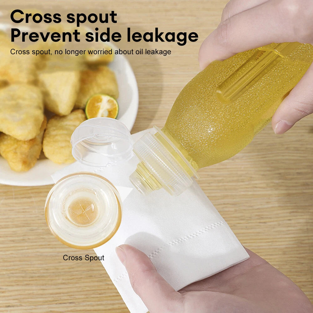 Leak Proof Condiments Squeeze Bottle 3PCS SET!