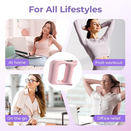 Full-Body Fascia Ring Massager with Belt for Fat Burning & Shaping
