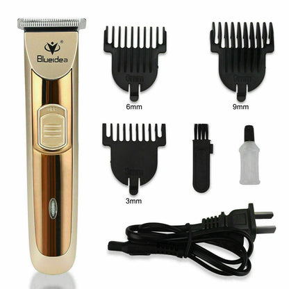 BLUEIDEA Rechargeable Cordless Electric Hair Clipper Trim