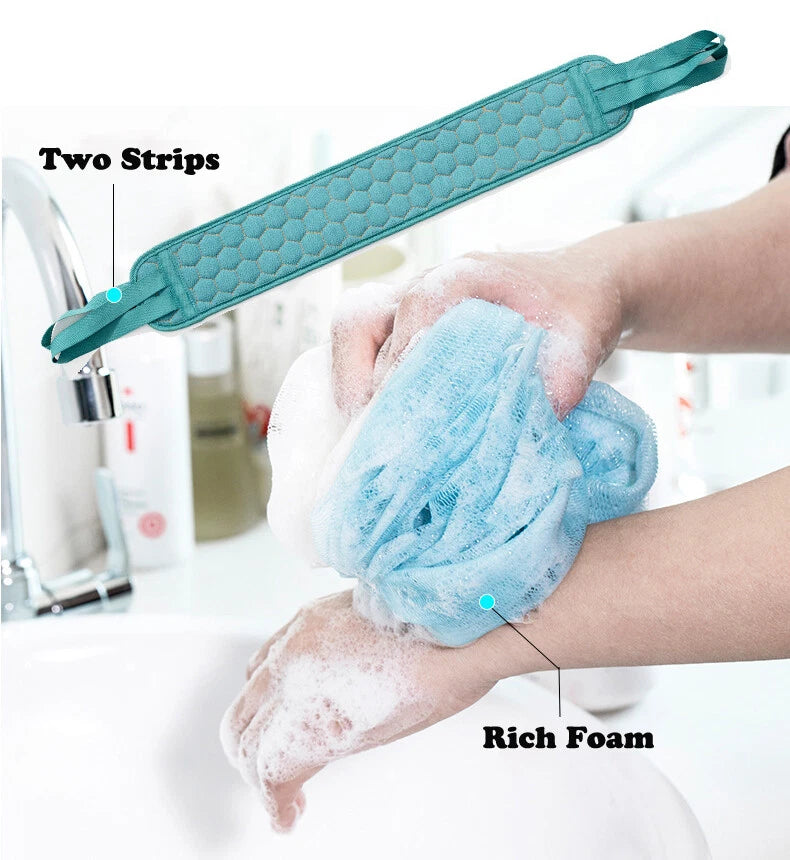 3-Piece Exfoliating Body Scrubber Set