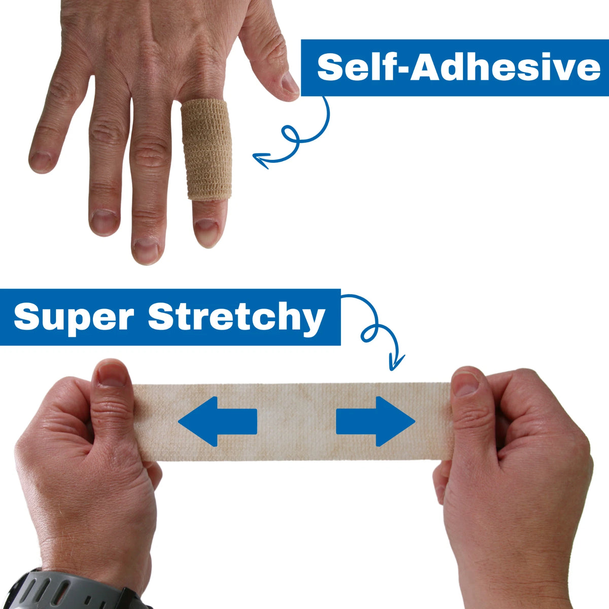 Self-Adhesive Elastic Bandage Wrap