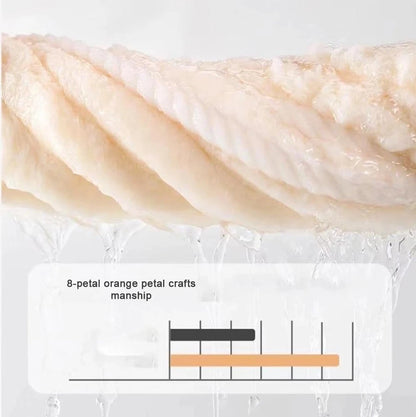 Thickened Soft Coral Fleece Bath Towel