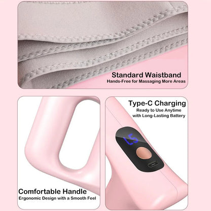 Full-Body Fascia Ring Massager with Belt for Fat Burning & Shaping
