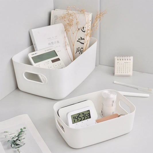 Plastic Storage Basket Organizer