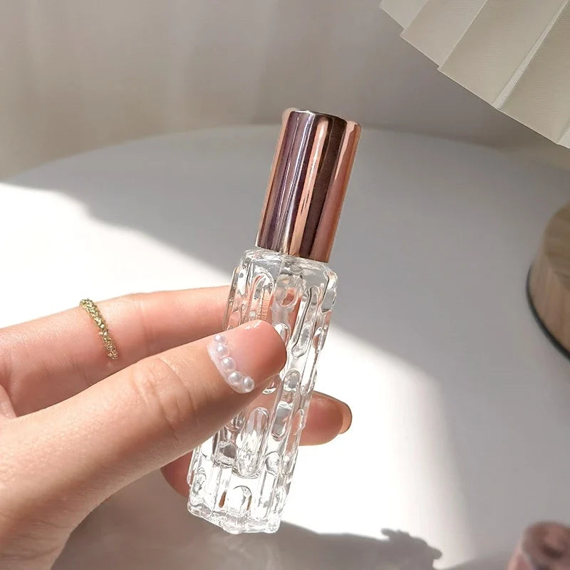 10ml Diamond Facet Mini Perfume Refillable Glass Bottle