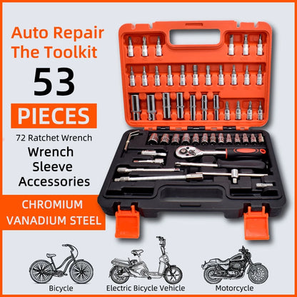 53-Piece Multifunctional Tool Set