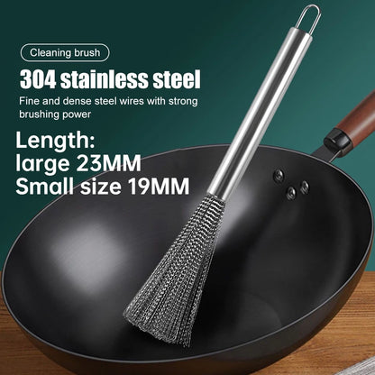 Stainless Steel Pot Brush Cleaner