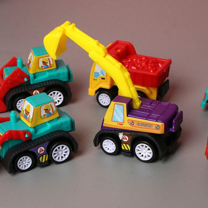 6PCS/Set Mini Pull Back Car Toys