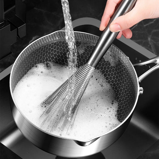 Stainless Steel Pot Brush Cleaner