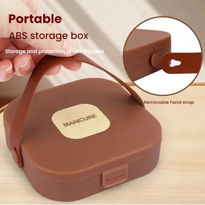 Portable Nail Care Set with Carry Case