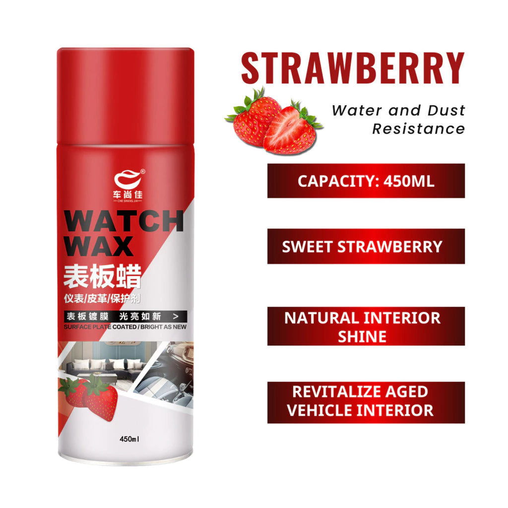 Car Interior Watch Wax Spray