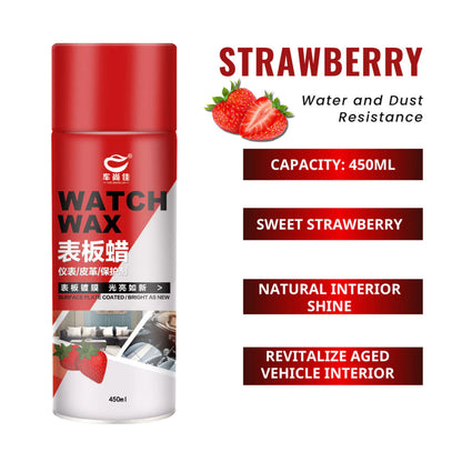 Car Interior Watch Wax Spray