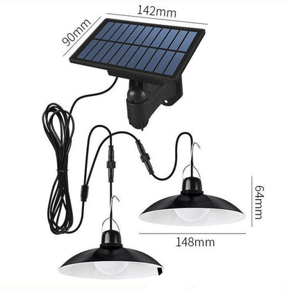 Solar Pendant Light With Remote Control