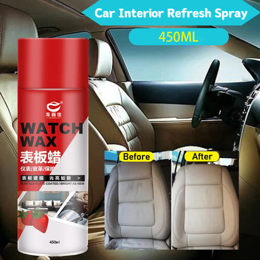 Car Interior Watch Wax Spray