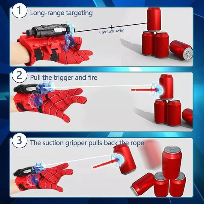 Spiderman Mask and Glove Launcher Set