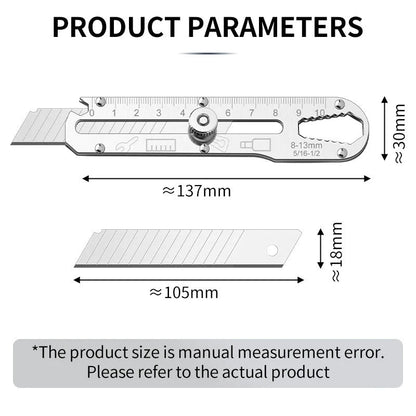 Multifunctional Stainless Steel Utility Knife