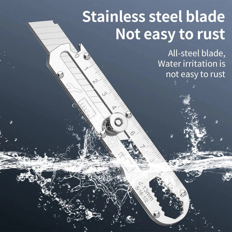 Multifunctional Stainless Steel Utility Knife