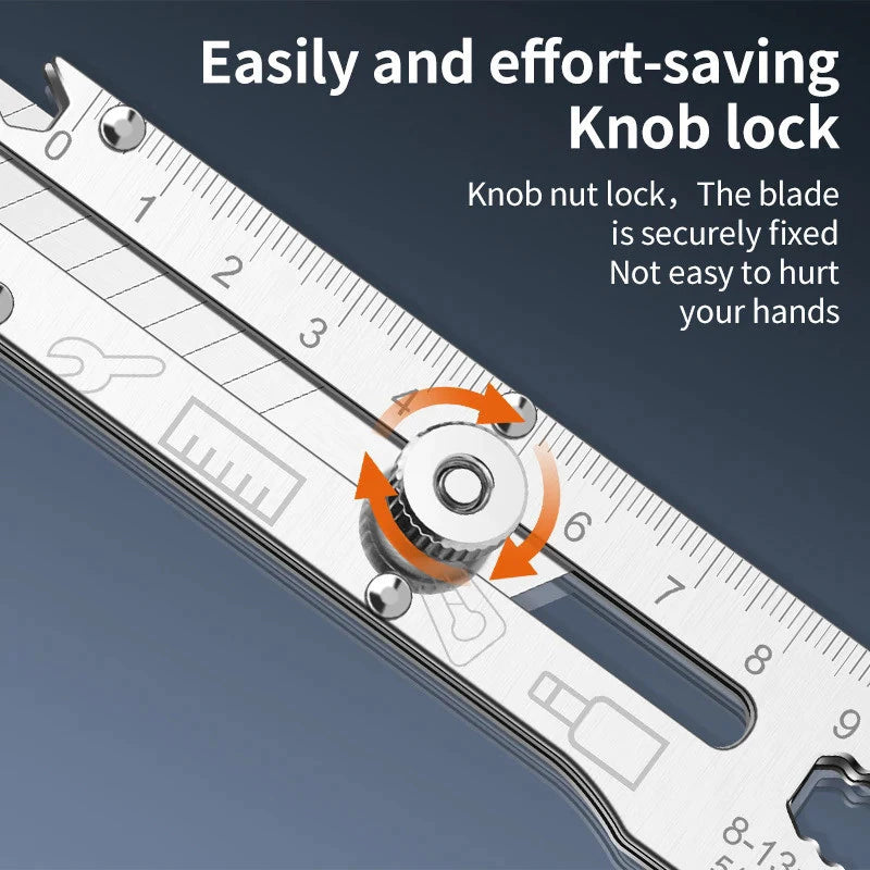 Multifunctional Stainless Steel Utility Knife