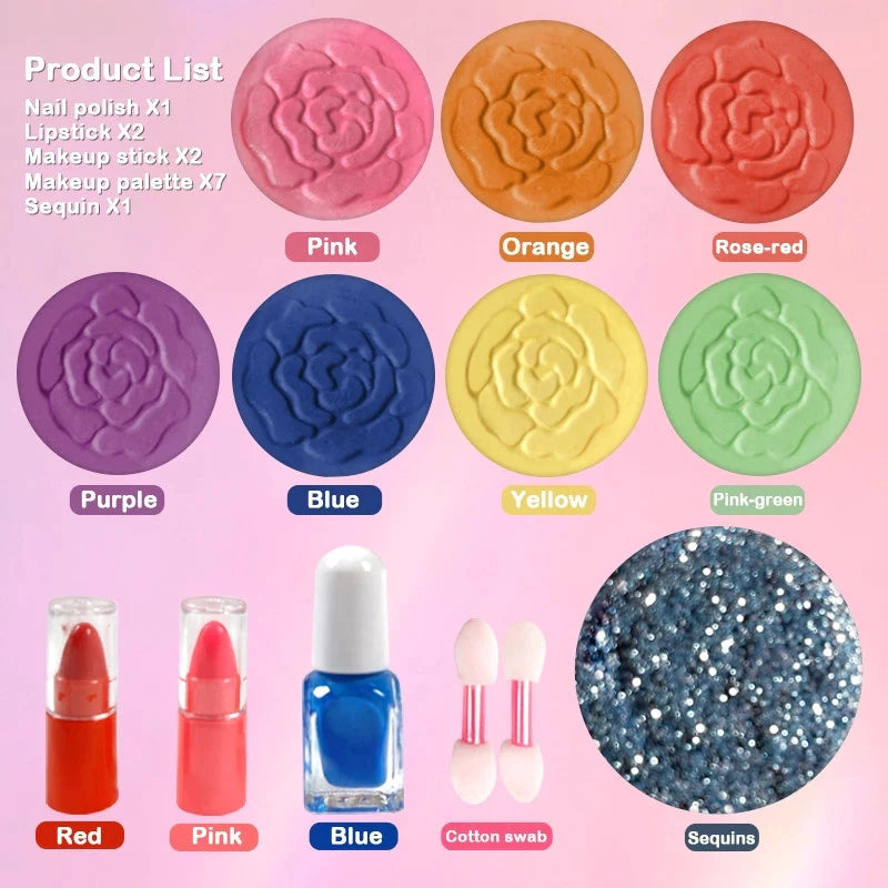Kuromi Washable & Non-toxic Cosmetic Kit for Kids