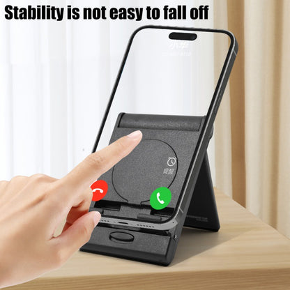 Portable Foldable Automatic Flip Phone Holder