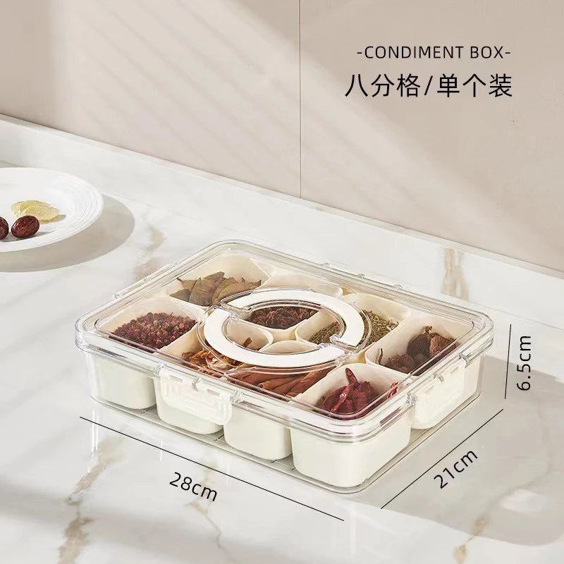 4/8 Grid Food Container