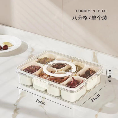 4/8 Grid Food Container