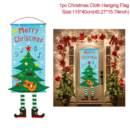 Christmas Door Hanging Banner
