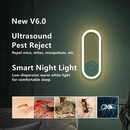 Ultrasonic Mosquito Repellent Night Light