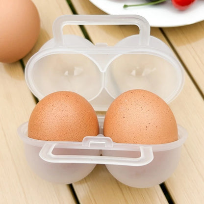 Two Compartments Egg Storage Box