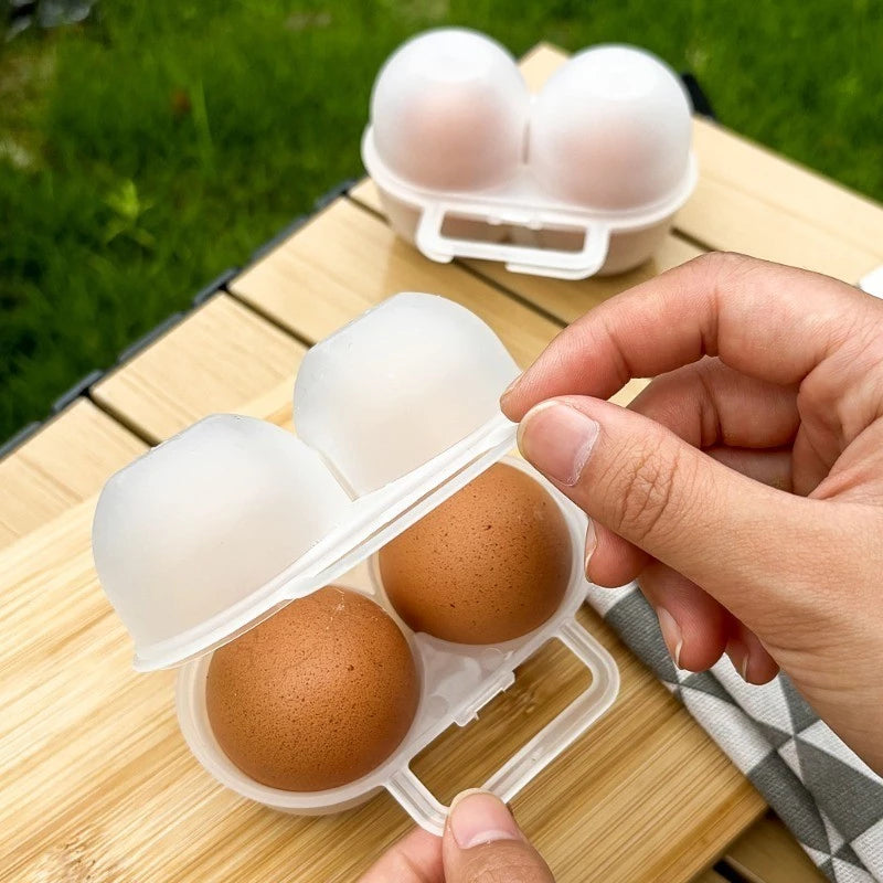 Two Compartments Egg Storage Box