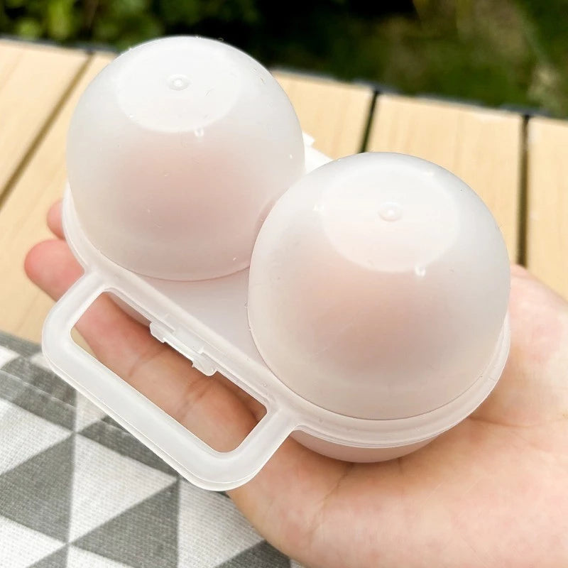 Two Compartments Egg Storage Box