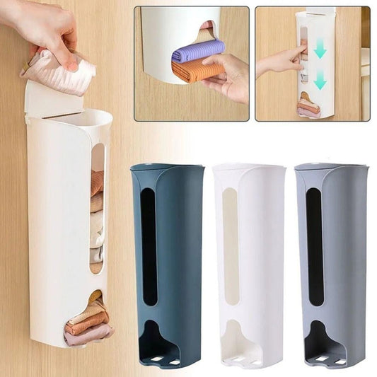 Wall Mounted Pull-Out Underwear and Socks Storage Box
