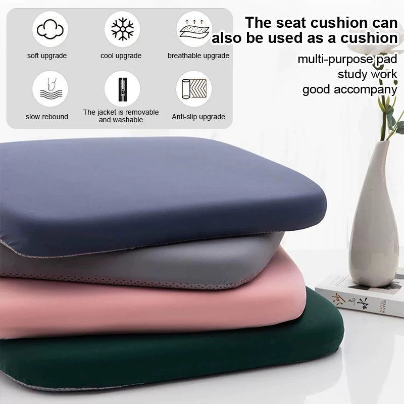 Ice Silk Memory Foam Seat Cushion