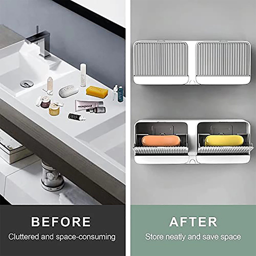 Double-Grid Soap Holder