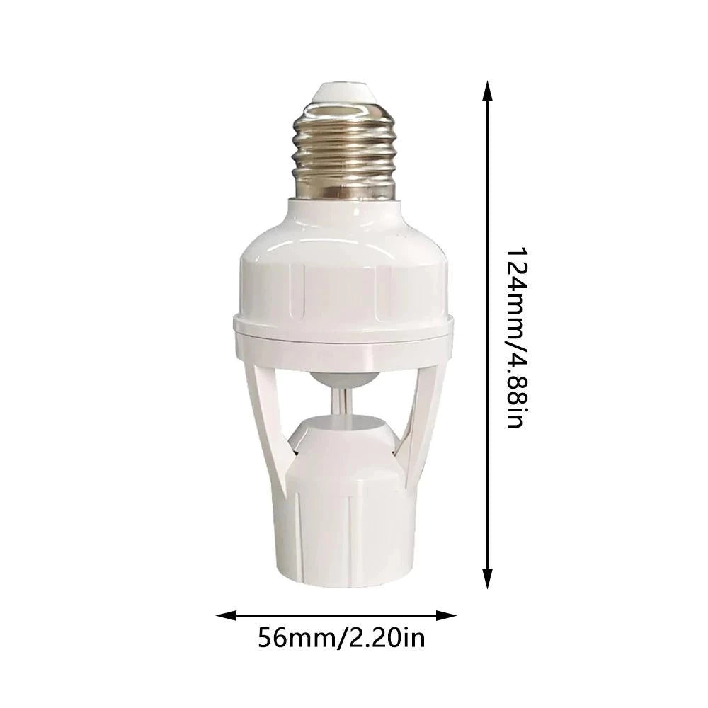 E27 Infrared Motion Sensor Lamp Holder