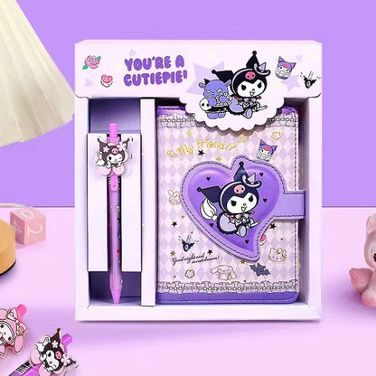 Sanrio Notebook with Pen Set