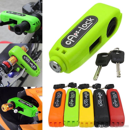 Motorcycle Handlebar Anti-Theft Lock