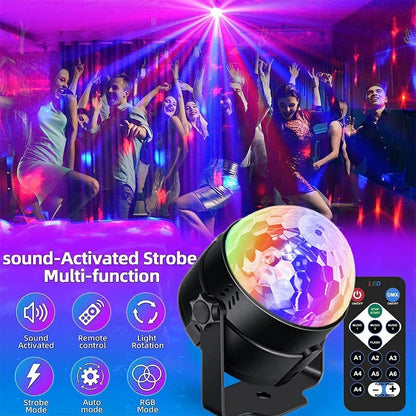 LED Party Light with Remote Control
