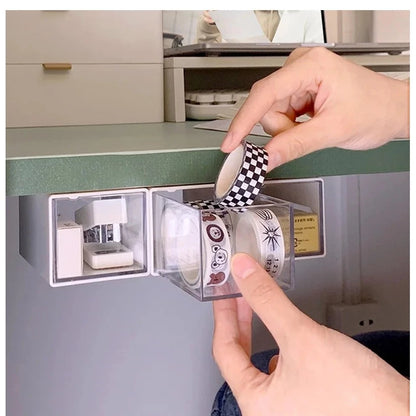 Wall Mounted Mini Drawer with Adhesive